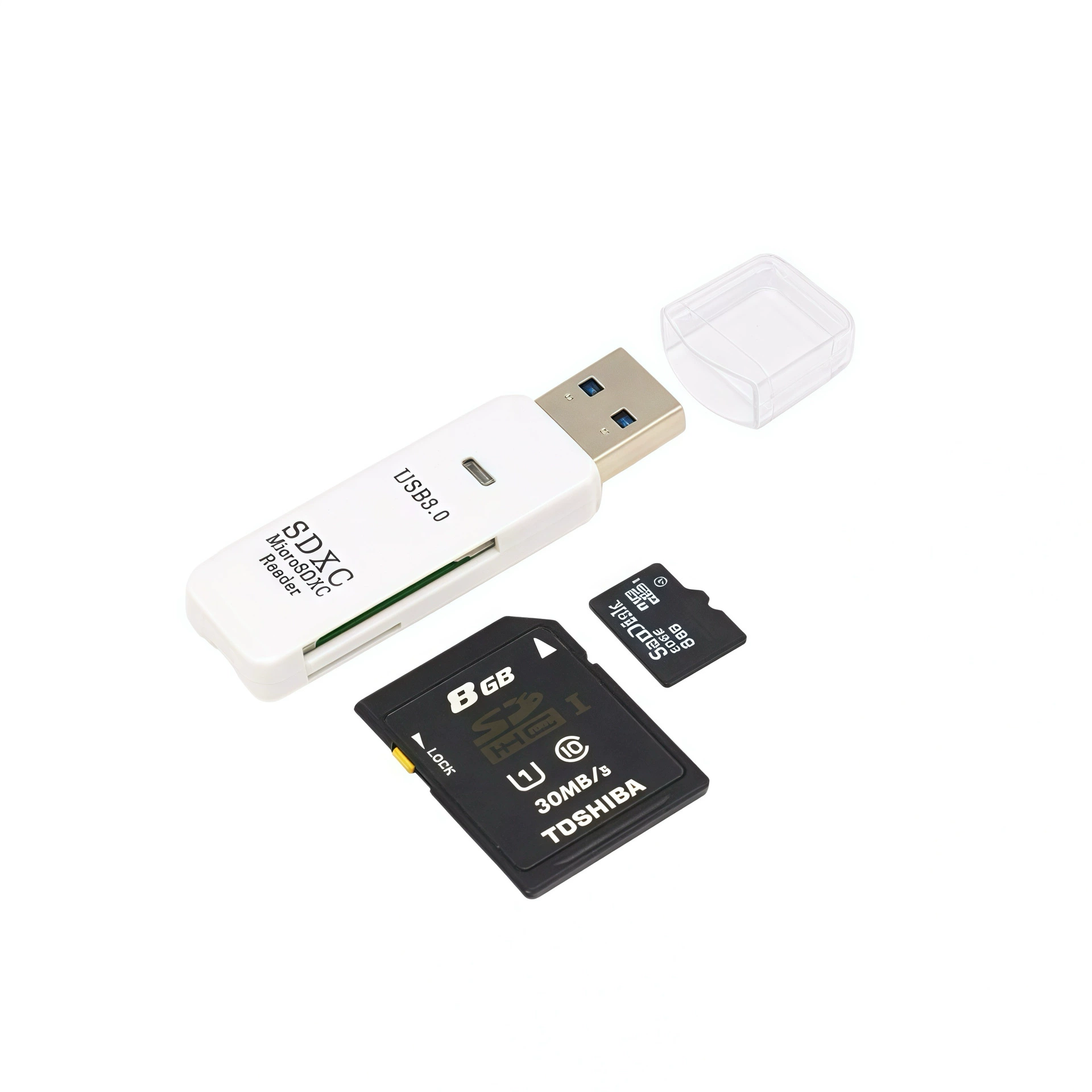 USB3.0 2.0 2-в-1 считыватель карт TF SD карта камера высокоскоростной USB считыватель SDXC