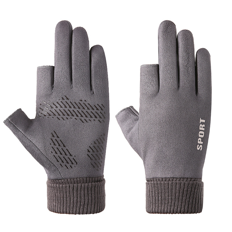 Guantes térmicos de invierno para hombres y mujeres, resistentes al viento, con pantalla táctil y forro de seda