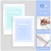 B5 large size [square inner pages] [Dream Purple + Ice Wave Green] 2 copies
