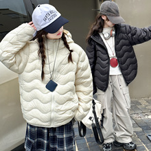 女童羽绒服2025新款大童秋冬轻薄外套儿童中学生校服神器内胆冬装
