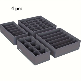 K 85373 Fabric underwear socks storage box ��ˇ�����m���ռ{