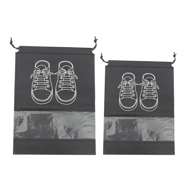 Footwear, storage bag, pack, shoes for traveling