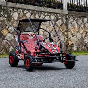 Outdoor children's parent-child four-wheel kart gasoline beach car all-terrain entertainment competitive drift off-road four-wheel drive