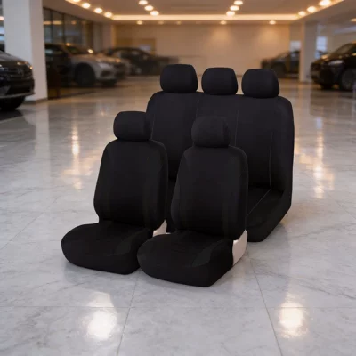 Universal seat cover – Cushions - black-4-piece-set-front-row-two-seats