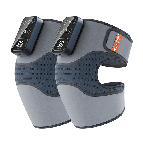 Kopfifi heating knee pads for cold legs, intelligent warming electric joint heat pad for pain relief, knee warming massage device