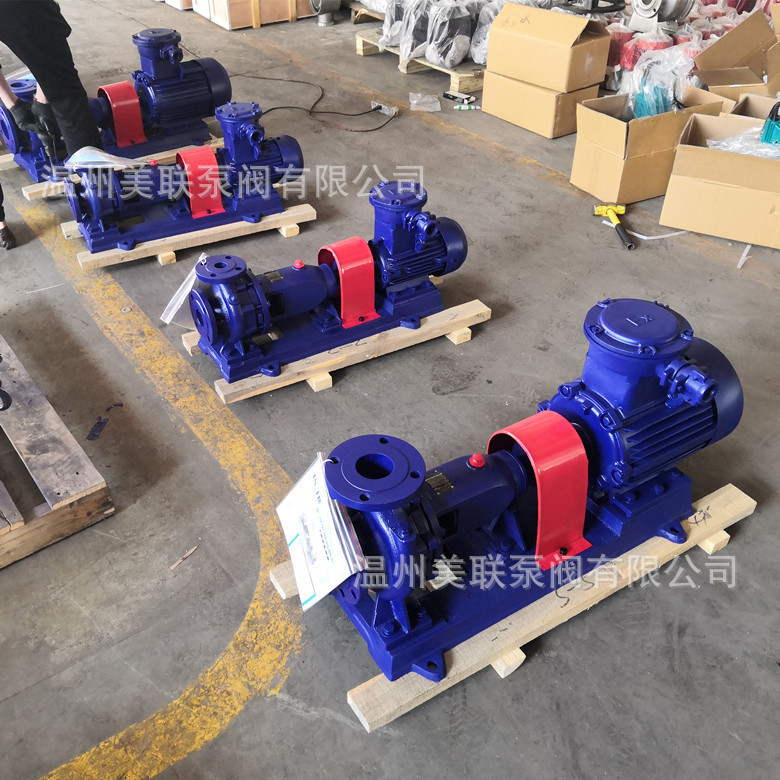 IS65-50-125卧式单级离心泵 IS/ISR热水循环离心泵