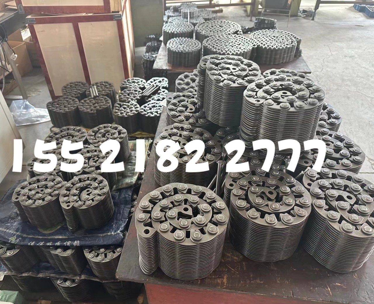 CL06齿形链 重载无声链 链轮链条齿型链外导内导静音链条尖齿链条