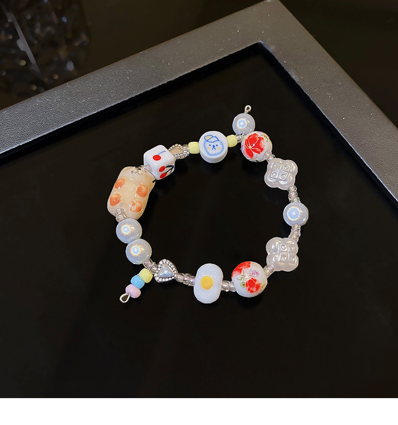 Fashion Bear Imitation Pearl Alloy Resin Plating Womenu0027S Bracelets 1 Piece