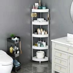 Bathroom shelf corner stand floor toilet washroom bathroom triangular corner storage rack corner shelf multi-layer kitchen
