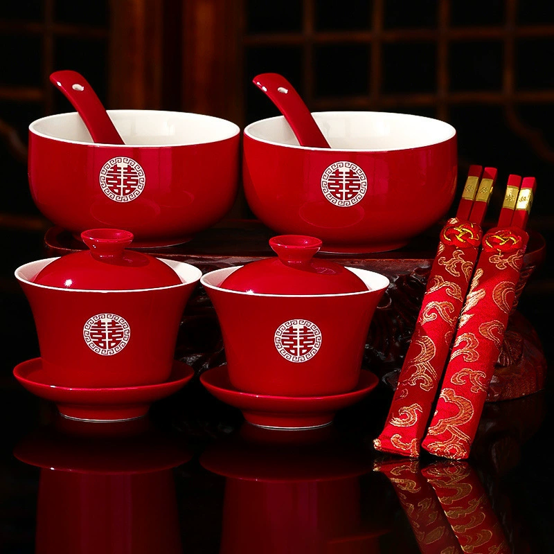 Праздничная свадебная чаша Happy Bowl Hi Cup китайского стиля чайнaй чайная подставка набор красной чаши красная чаша Plason набор новичков новая модель чаши