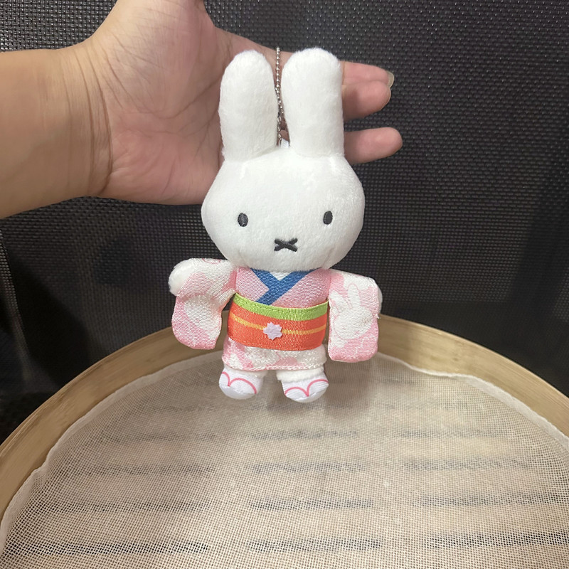 米菲兔樱花和服日本限定公仔娃娃小挂件miffy兔可爱兔子公仔玩偶|undefined
