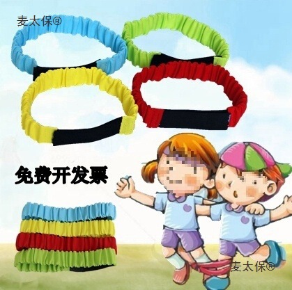 Rope Two-Person Foot Binding Team Two-Person Leg Binding Game Velcro Leg Binding Three-Legged Foot Binding Sports Metabo