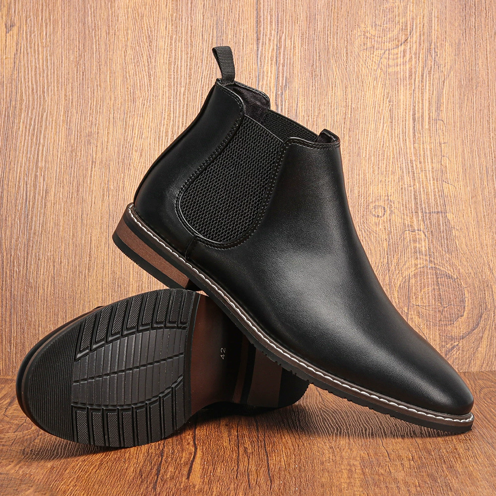 Men's chelsea, on elastic band