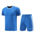AD07 Royal Blue Shorts Set