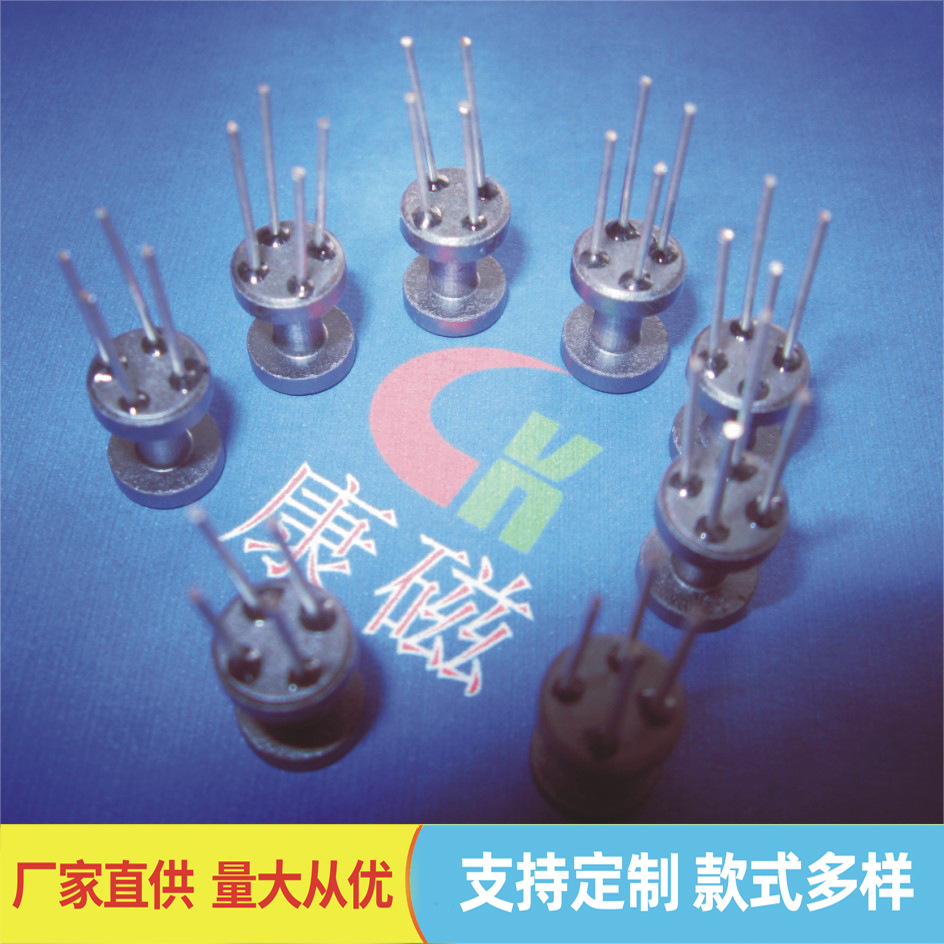 供应4孔4针DR4W8*10F3.5-6 四脚工字电感磁芯