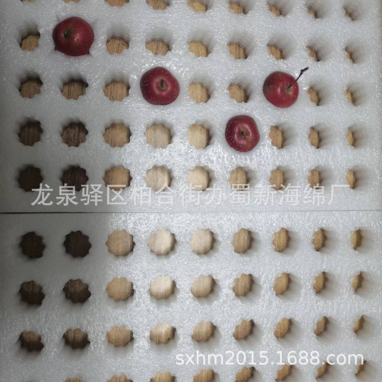 厂家供应白色珍珠棉复铝箔铝膜车厘子樱桃3斤快递内衬包装泡沫