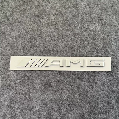 Mercedes-Benz car emblem, Car logo - amg-silver