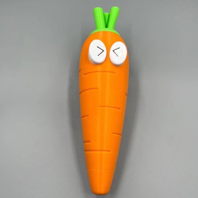 Ventas directas espadas de rábano telescópicas de rábano, cuchillos de rábano, modelado de zanahoria, juguetes creativos descomprimidos, impresión 3D en línea