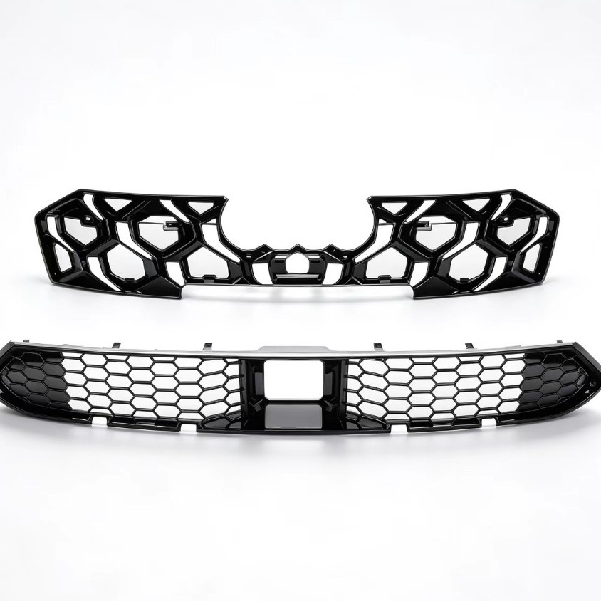 Suitable for 26 models of Audi Q5L, anti-insect net for the front grille and radiator protection, dust-proof net, made of ABS and stainless steel