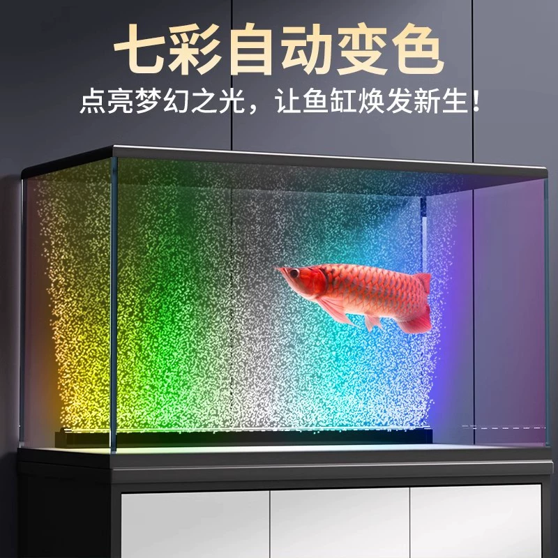 Лампа для аквариума, пузырьковая лампа, оксигенация, светодиодная лампа, кислородный водопад, ландшафтный дизайн, специальный аквариум, декоративная пузырьковая полоса для дайвинга.