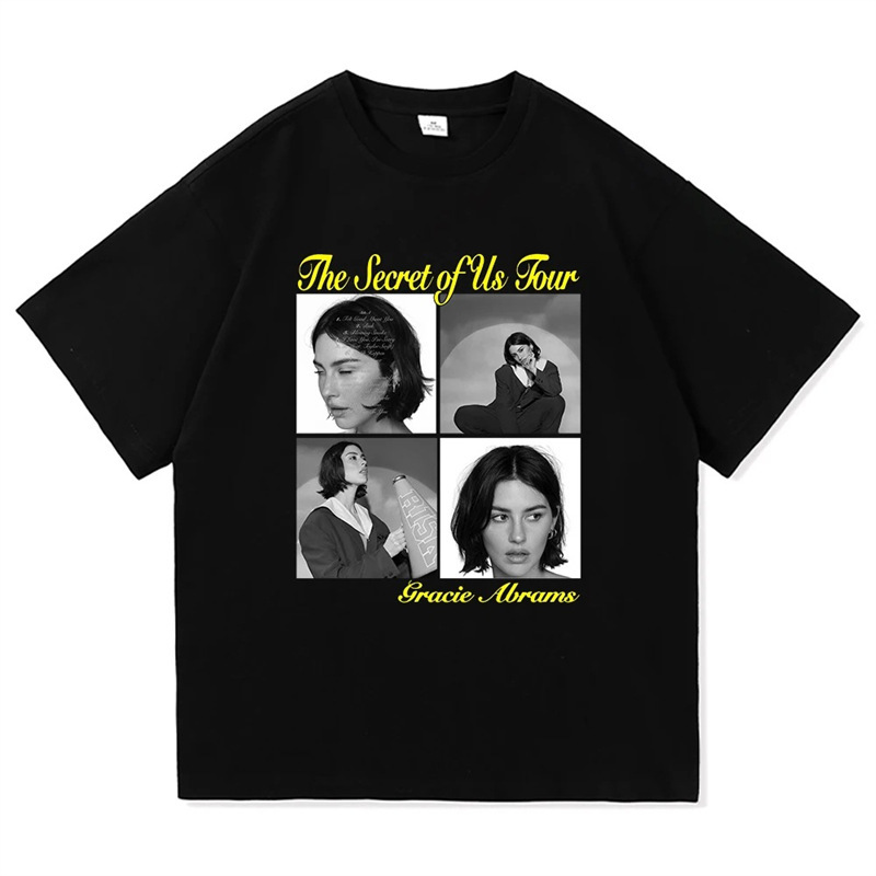 Male Tour T-Shirt the Adventure Men and Women Secrets Our Time Retro · Aesthetic Abrams Gracie Tee Shirt