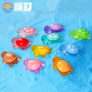 微景观创意卡通夜光小乌龟 海洋造景diy装饰品盲袋配件迷你小摆件