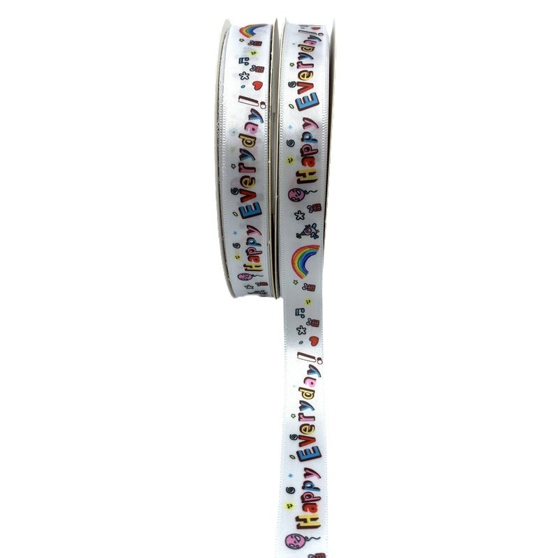 1.5CM impresión digital de dibujos animados para niños JUST FOR YOU regalo de mano cinta de embalaje mayorista