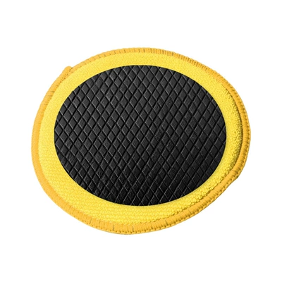 Car cleaning tools – Car Beauty, Car Wash Magic Mud - vertical-rhombus-round-mud-rub-yellow