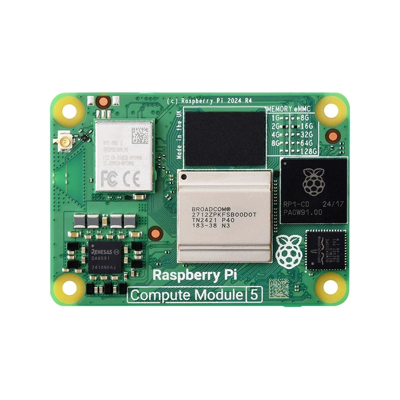 Вычислительный модуль Raspberry Pi Compute Module 5 BCM2712 CM5 — обновлённая версия CM4