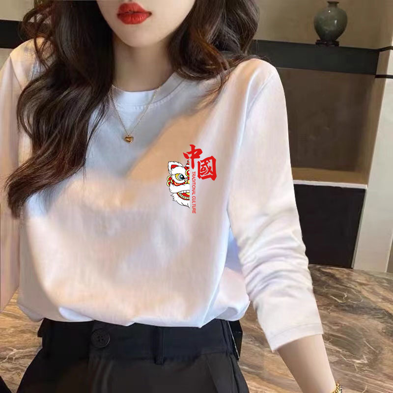 长袖胸花狮子中国