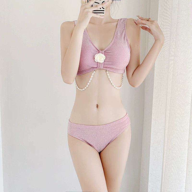Split sexy swimwear, 3 piece set