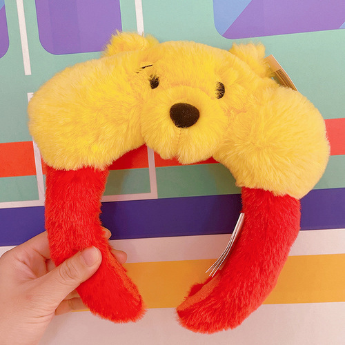 Winnie the Pooh headband Judy Rabbit Chichititi headband squirrel cartoon animation peripheral cute photo headband hair accessories
