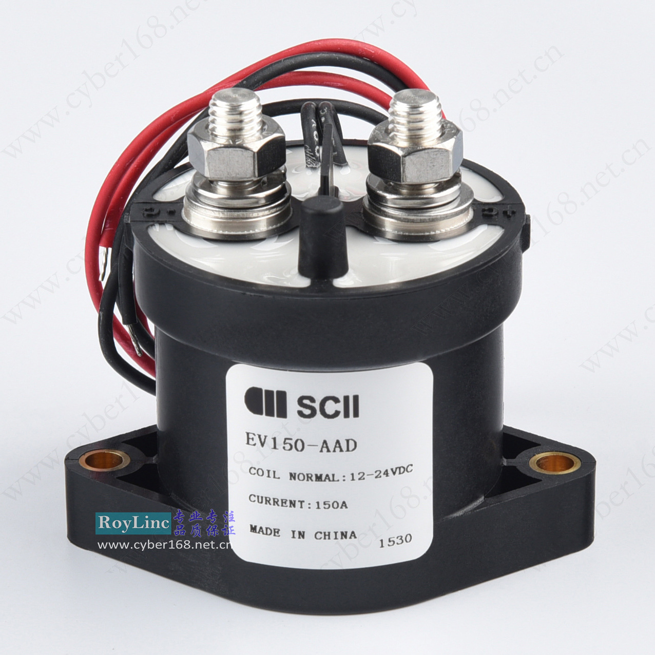 900Vdc 150A电动车混合动力车节能线圈9V-36V直流继电器EV150-AAD