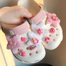 洞洞鞋配饰 diy卡比鞋花立体鞋扣卡通女生   卡洛驰装饰扣