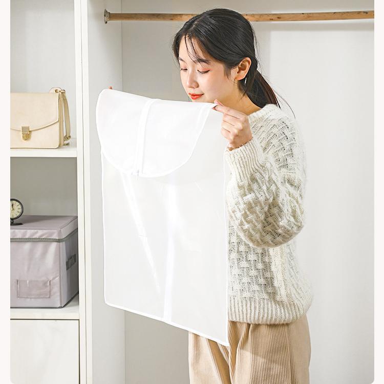 防尘罩挂衣袋衣服西服套家用防尘袋大衣羽绒服收纳衣物防尘套长款|undefined
