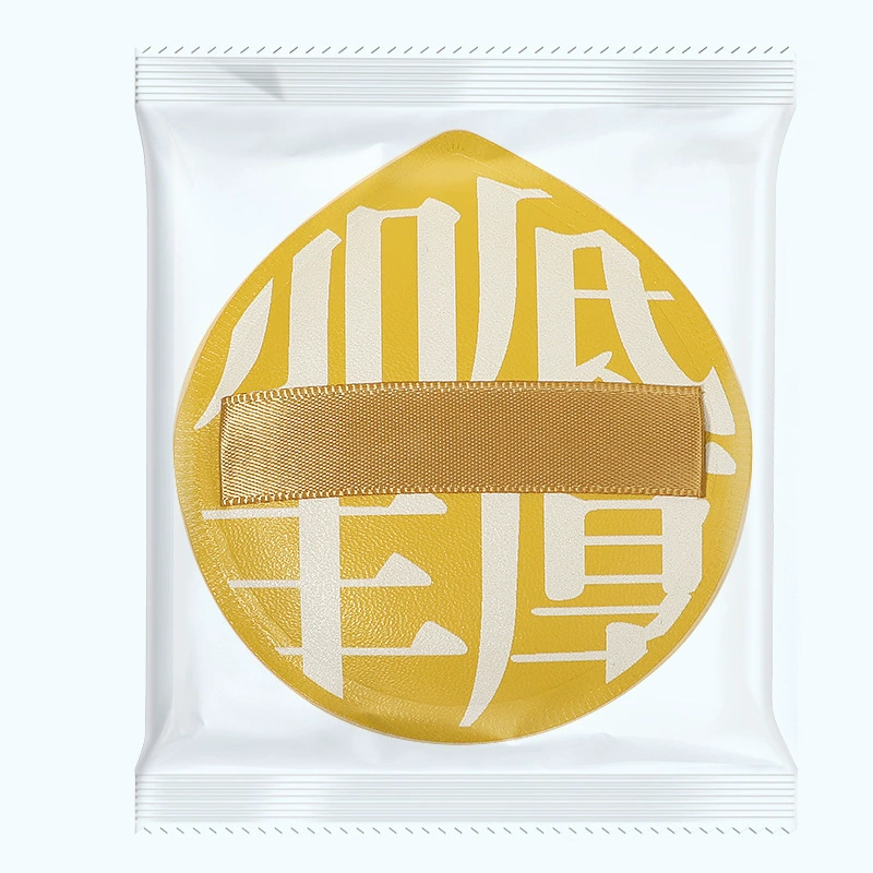 Хлопковый косметический спонж для макияжа, каплевидной формы, размеры L/XL, для сухого и влажного
