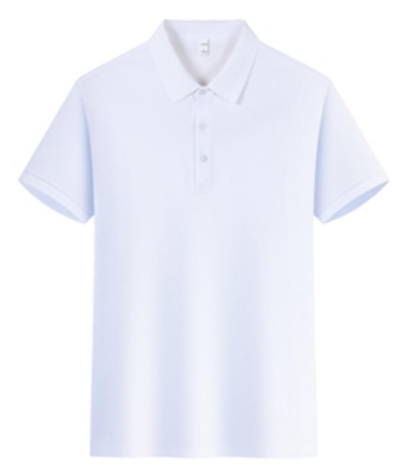 Camiseta Polo de Manga Corta con Tecnología Antibacterial de Seda Helada para Verano 2026, Color Sólido, Venta al Por Mayor