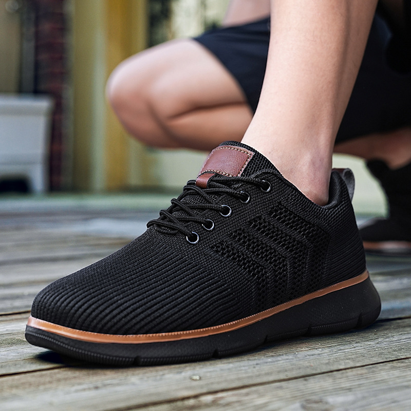 2024 calzado británico de otoño para hombre zapatos de deporte transpirables zapatos de malla para hombre transfronterizos de 48 yardas zapatos de corrida