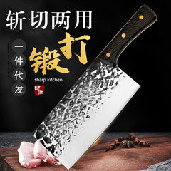 雞翅木手柄斬切兩用砍骨刀鋒利切肉刀廚房手工開刃切片刀鍛打菜刀