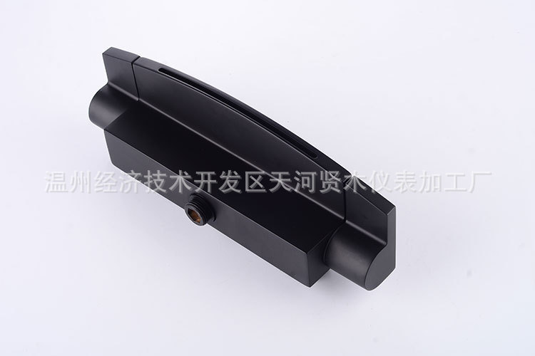 Wholesale brass waterfall bathtub faucet, hotel exposed black bathtub side cold and hot shower head set undefined