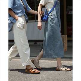 勃肯凉鞋女2026夏季新款外穿博肯拖鞋厚底软木罗马一字小个子凉鞋