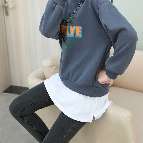 Cross-border Amazon celebrity wear god shirt false hem skirt layering innerwear slimming prevents exposure