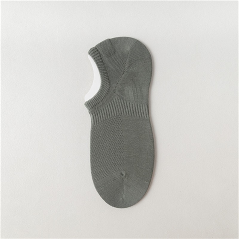 Luanyuan temporada calcetines de barco mujeres primavera verano otoño e invierno color sólido calcetines de algodón niños boca baja calcetines de hombre calcetines de silicona antideslizantes invisibles