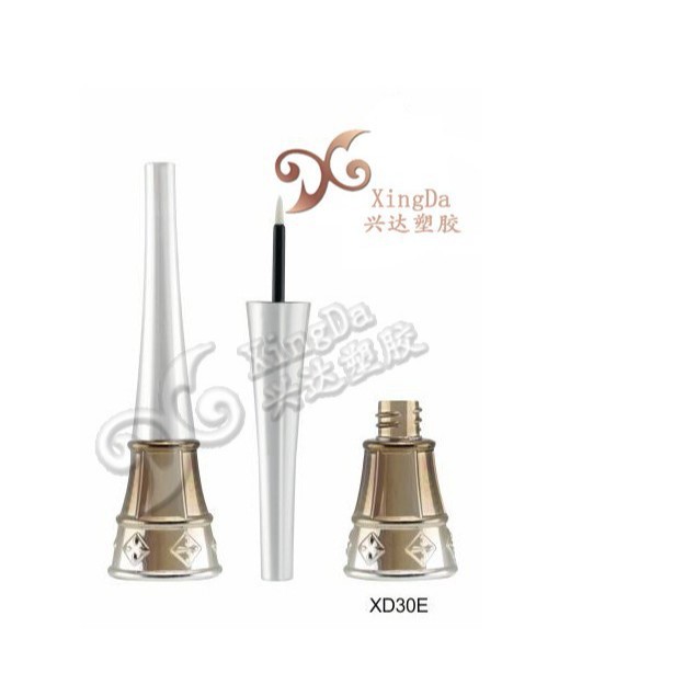 批发化妆品包装眼线液空管彩妆包材高端吹瓶喷镀塑胶新款加工定制