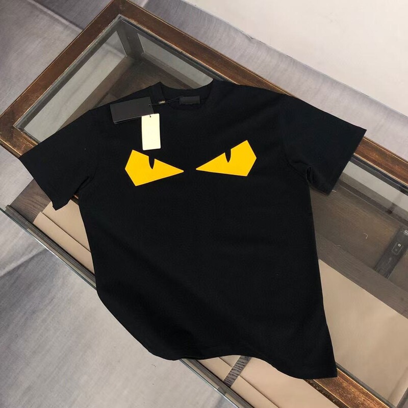 Specially Designed for Cross-Border Fen Short-Sleeve T-Shirts, Authentic Fen Brand Eye Letter Print Unisex Tops, Trendy Base Shirts Specially Designed for Cross-Border Fen Short-Sleeve T-Shirts, Authentic Fen Brand Eye Letter Print Unisex Tops, Trendy Base Shirts