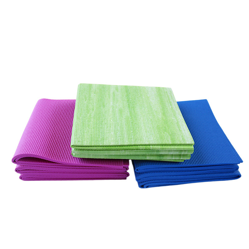 handheld foldable sports yoga mat PVC for gym