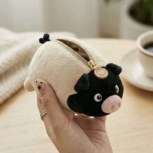逐玉同款惊堂猪毛绒玩偶挂件 两头乌小猪零钱耳机包 创意包包挂饰