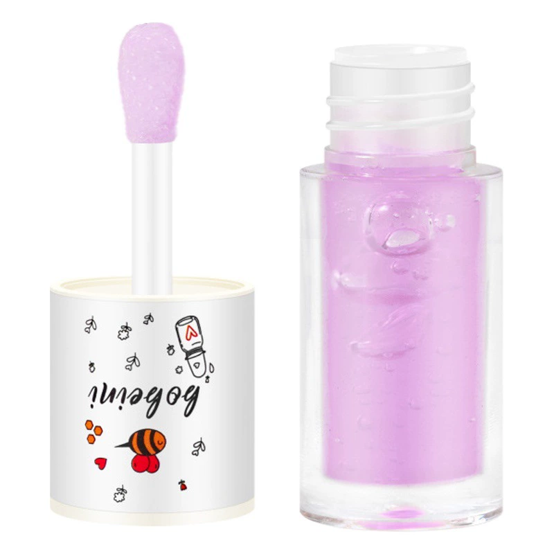 Бербери Медовое масло для губ Увлажняющее и увлажняющее восстанавливающее опреснение Губы с рисунком для губ Мед Дуду Мот Бальзам для губ Анти-сухая маска для губ