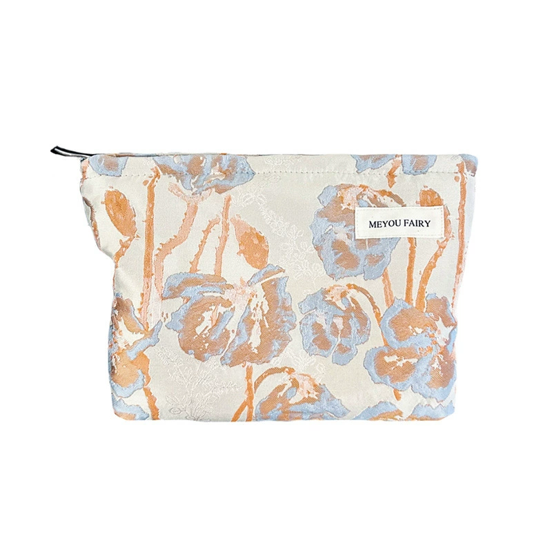 Three dimensional capacious cosmetic bag, organizer bag, high-quality style