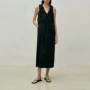 气质显瘦无袖小众连衣裙